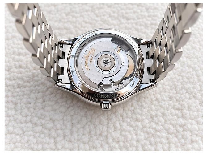 Longines Flagship L4.774.4.27.6 Quadrante Diamanti NOS - vista 5