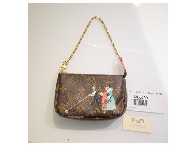 Louis Vuitton Mini Pochette Accessoires Monogram Groom Bellboy M60290 - vista 18