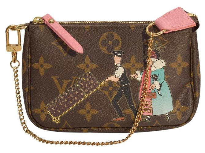 Louis Vuitton Mini Pochette Accessoires Monogram Groom Bellboy M60290 - vista 3