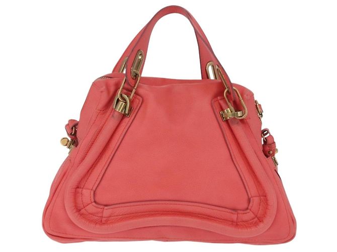 Chloé Chloe Paraty Top Handle Leather Large - vista 2
