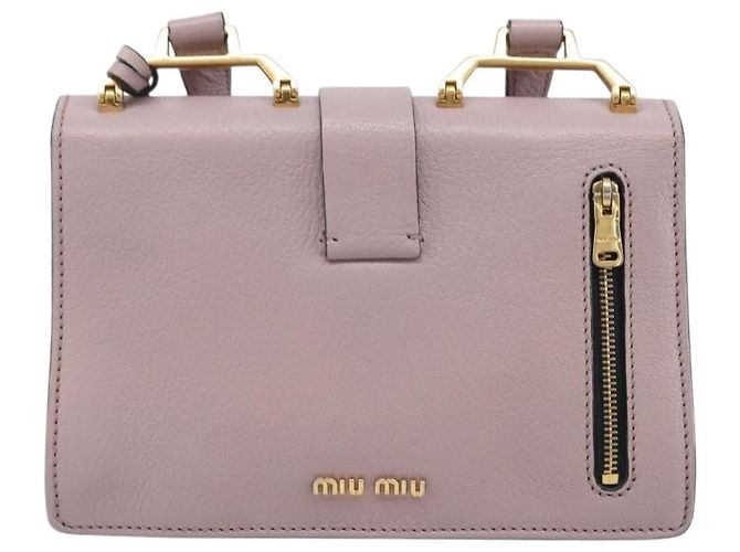 Miu Miu Bicolor Madras Leather Small - vista 2