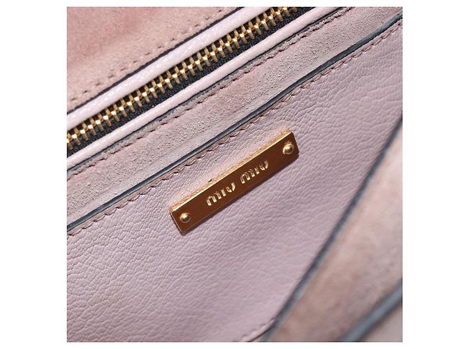 Miu Miu Bicolor Madras Leather Small - vista 6