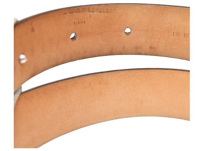 Louis Vuitton Ceinture Carre Belt Monogram Canvas Thin - vista 6