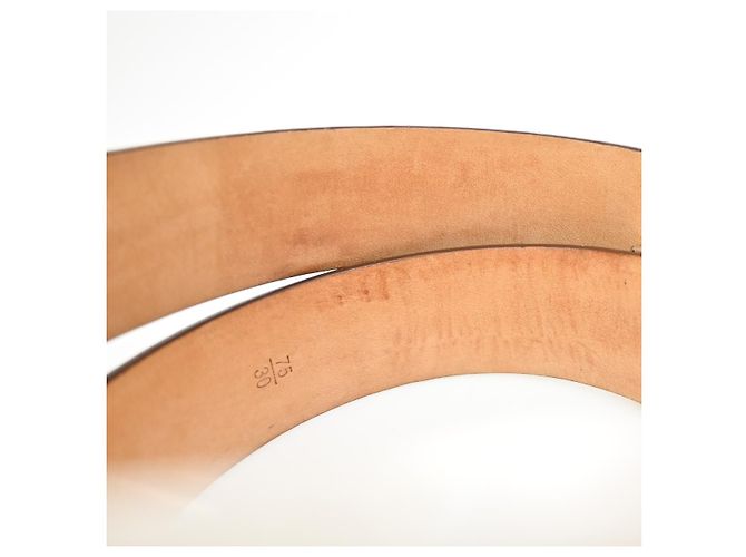 Louis Vuitton Ceinture Carre Belt Monogram Canvas Thin - vista 7
