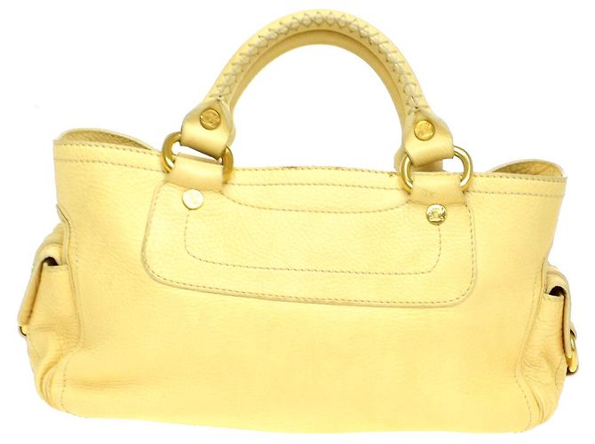 Céline Borsa Celine Boogie Satchel in pelle - vista 2