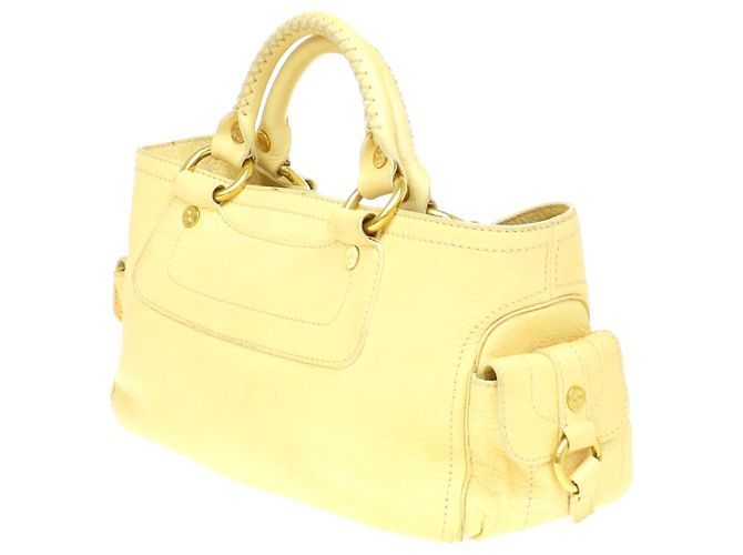Céline Borsa Celine Boogie Satchel in pelle - vista 4