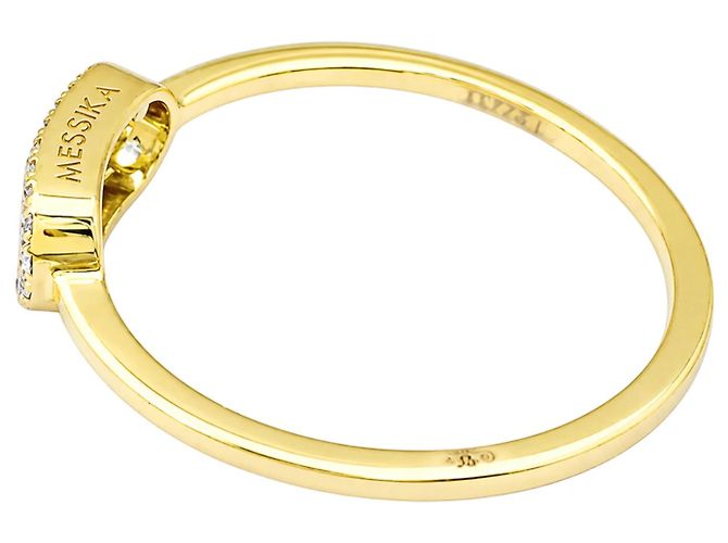 Anello Messika "Move Uno" oro giallo e diamanti. - vista 2