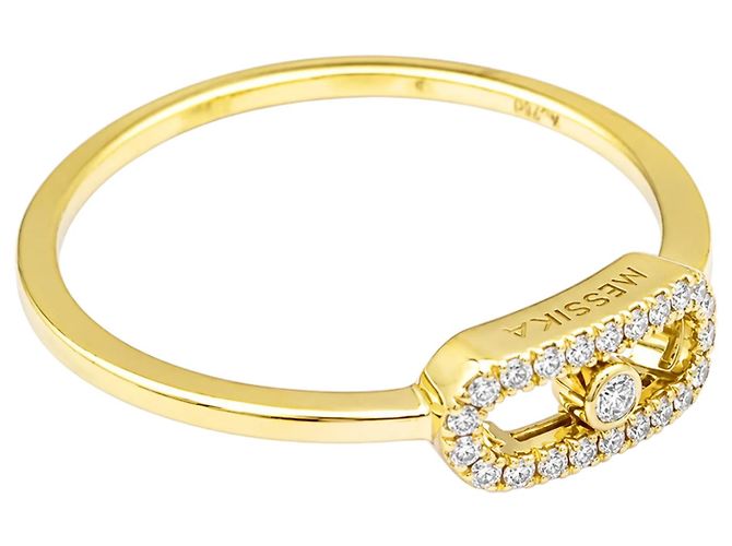 Anello Messika "Move Uno" oro giallo e diamanti. - vista 3