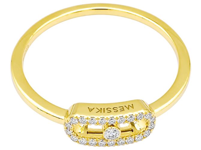 Anello Messika "Move Uno" oro giallo e diamanti. - vista 4