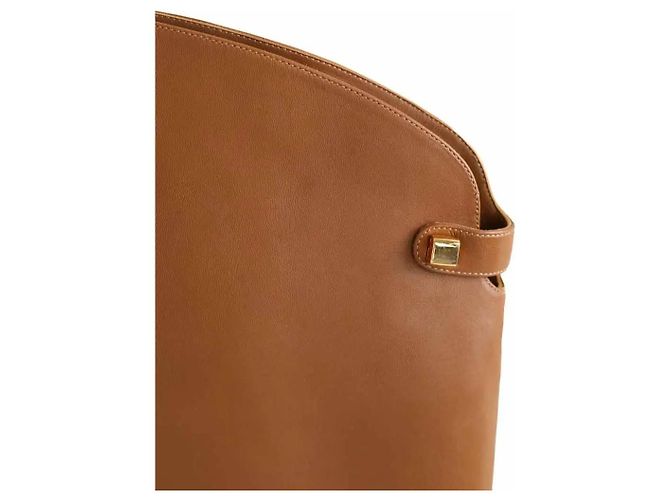 Autre Marque Botas Skorpios de piel camel - vista 4