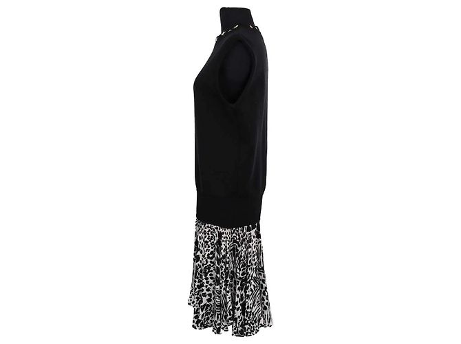 Vestido de algodón negro Louis Vuitton - vista 3