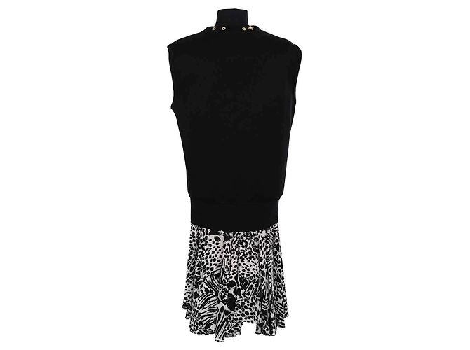 Vestido de algodón negro Louis Vuitton - vista 4