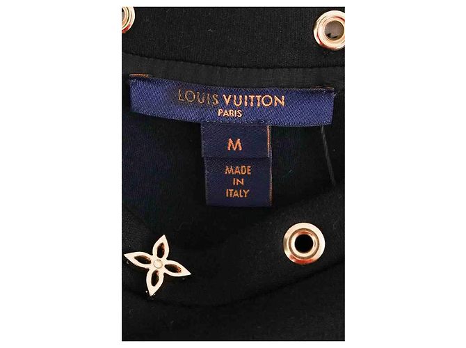 Vestido de algodón negro Louis Vuitton - vista 5