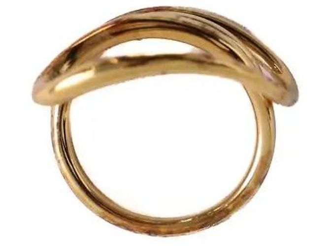 Autre Marque Anello Petite round trip dorato - vista 2