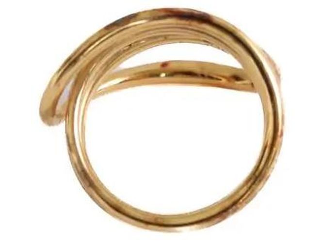 Autre Marque Anello Petite round trip dorato - vista 3