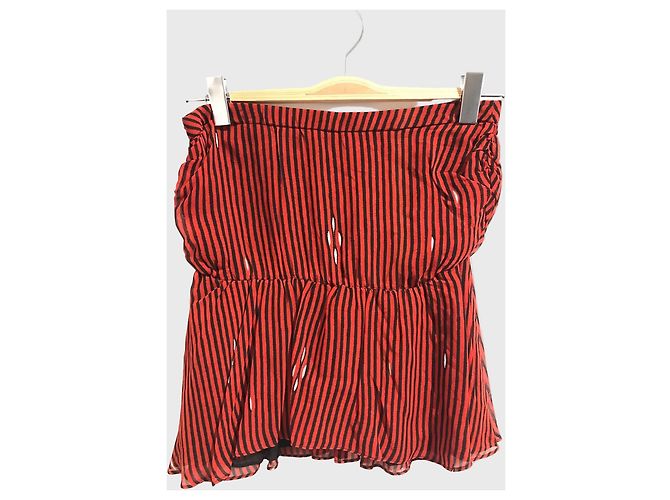 Isabel Marant Etoile Top Isabel Marant rojo T.38 - vista 3