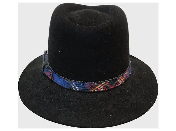 Cappello Maison Michel Noir T.S - vista 4