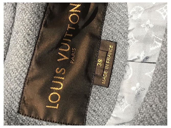 Abrigo Louis Vuitton azul T.38 - vista 4