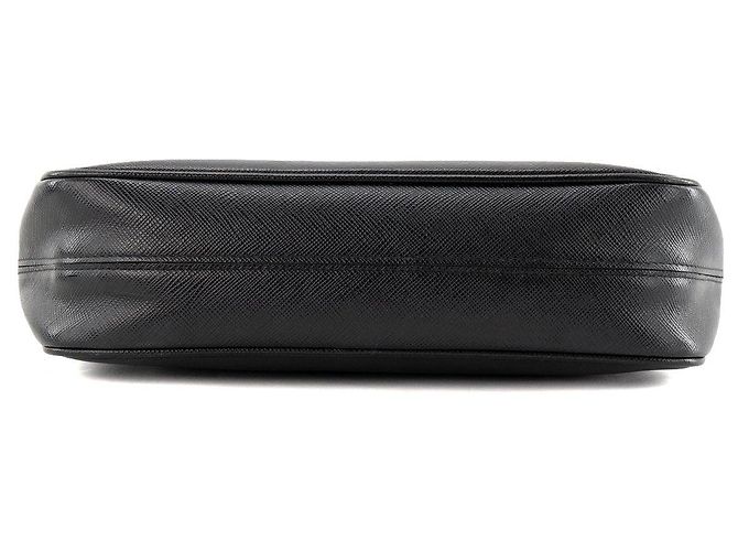 PRADA - Borsa a tracolla Re-Edition 2005 Prada in pelle saffiano nera - vista 5