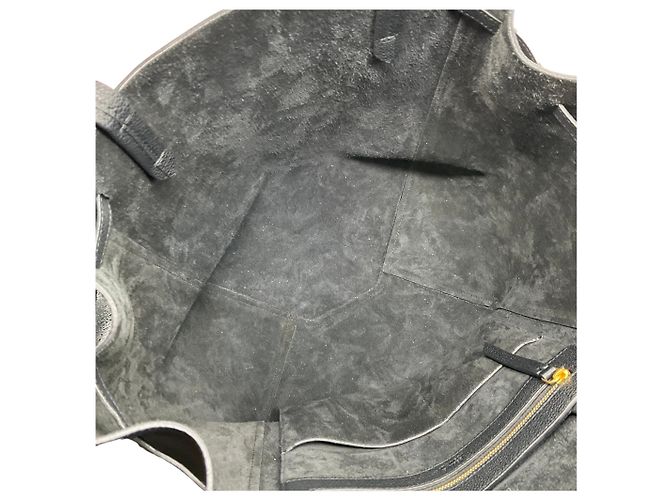 Céline Borsa Tote Phantom Tie in pelle nera Celine - vista 11