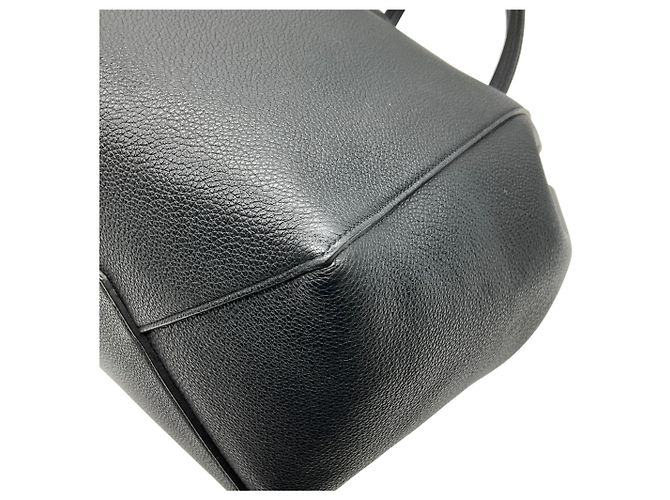 Céline Borsa Tote Phantom Tie in pelle nera Celine - vista 7
