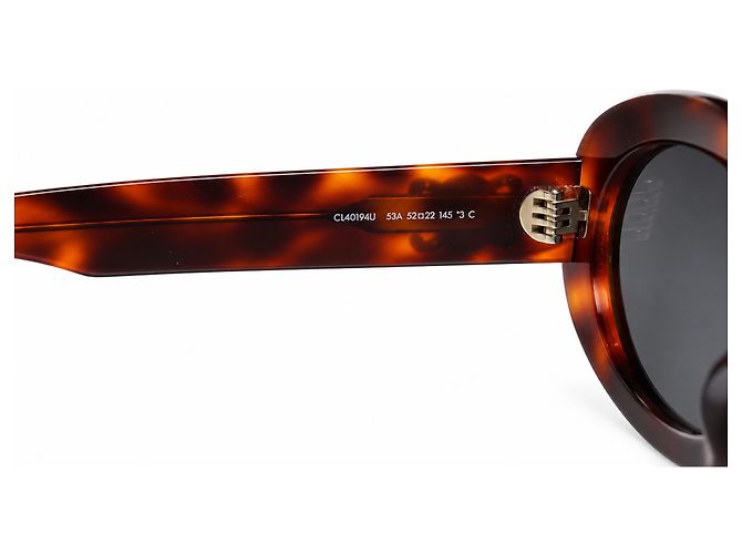 Céline Celine, gafas de sol Triomphe en estampado de carey - vista 7