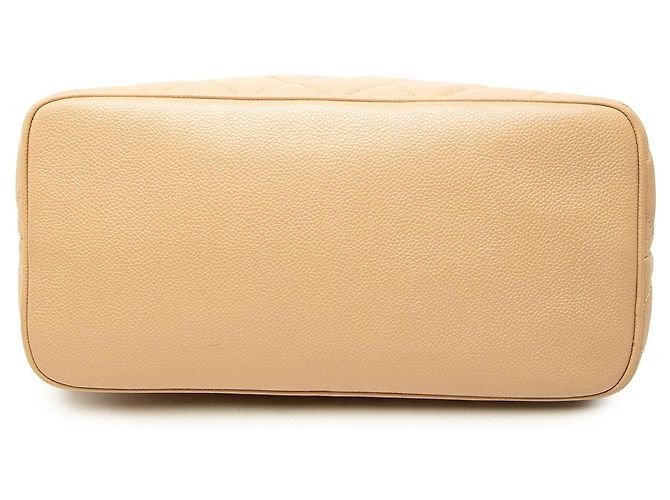 Borsa Tote Chanel Caviar Medallion Beige - vista 3