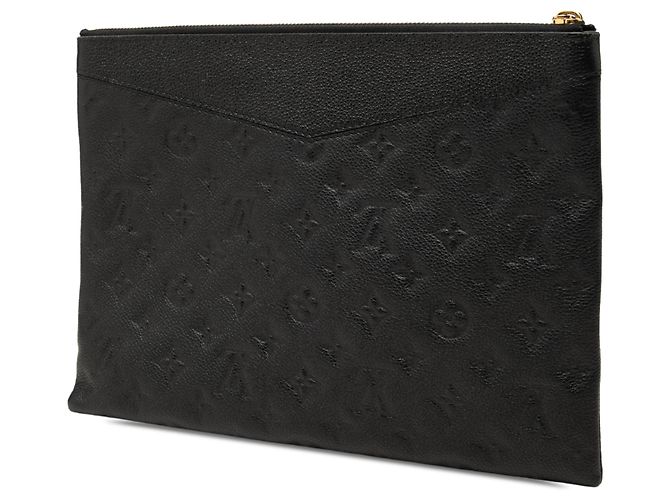 Borsa a Clutch Daily Pouch Louis Vuitton Monogram Empreinte Nera - vista 2