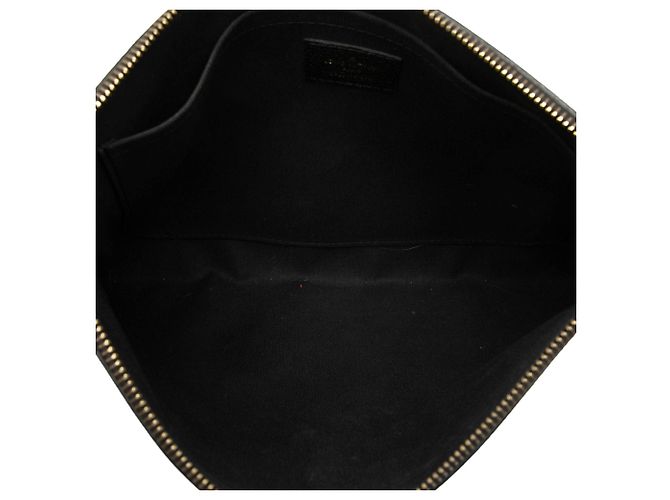 Borsa a Clutch Daily Pouch Louis Vuitton Monogram Empreinte Nera - vista 4