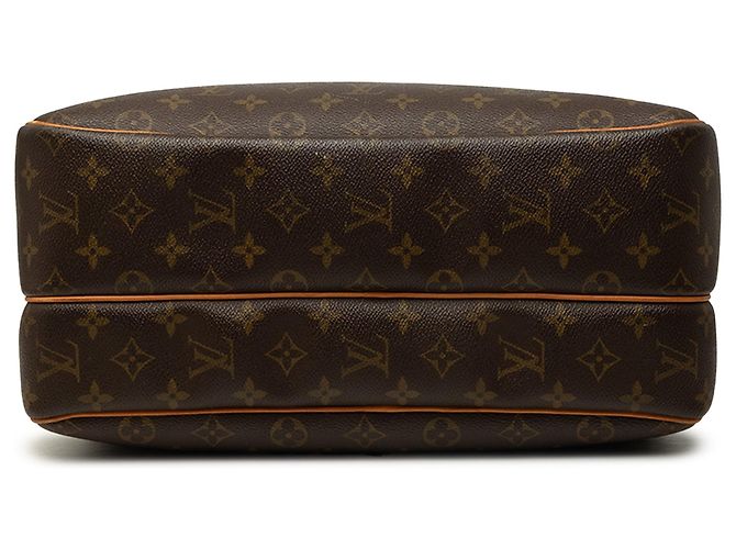 Borsa a tracolla Louis Vuitton Monogram Reporter GM Marrone - vista 3