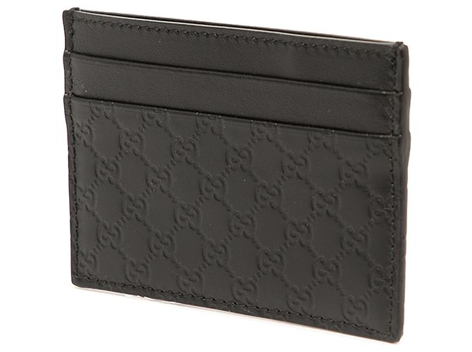 Tarjetero Gucci Microguccissima Negro - vista 2