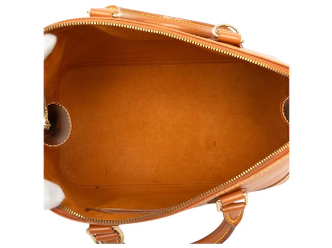 Borsa a mano Louis Vuitton Epi Alma PM Marrone - vista 4