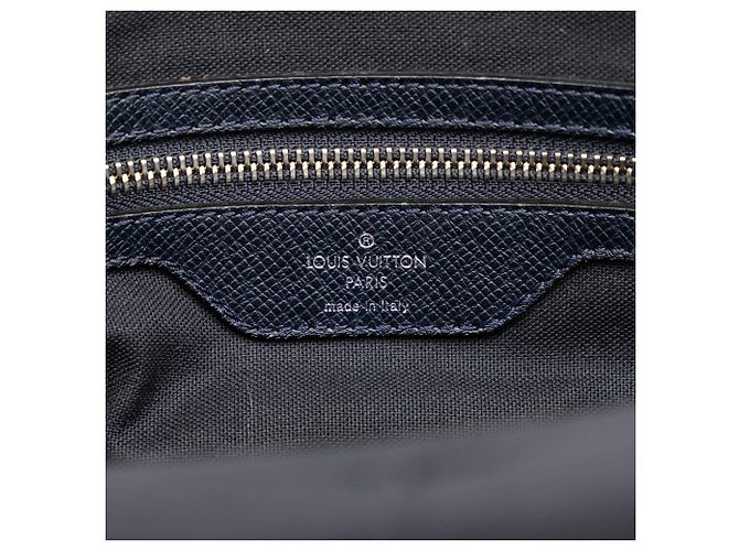 Borsa a tracolla Louis Vuitton Taiga Roman GM Blu - vista 5