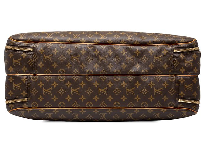 Borsa da viaggio Louis Vuitton Monogram Alize 2 Poches Marrone - vista 3
