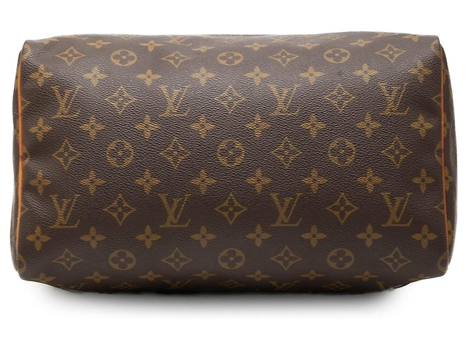 Borsa Boston Louis Vuitton Monogram Speedy 30 Marrone - vista 3