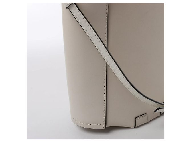 Borsa a mano 2Way in pelle LOEWE Bamboo Buckets in White - vista 11