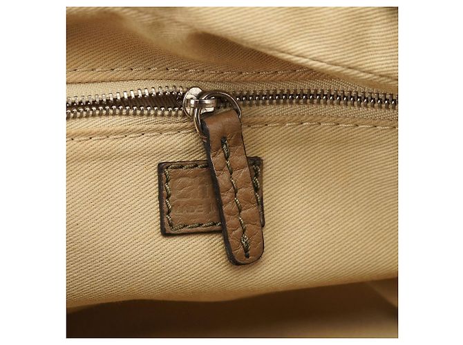 Chloé Borsa a tracolla Paddington in pelle beige - vista 12
