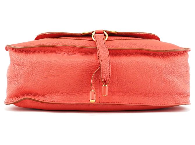 Chloé Borsa 2-Way Marcie in pelle Hot Pink - vista 4