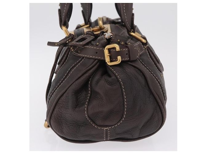 Chloé Chloe Paddington Lock Leather Medium - vista 3