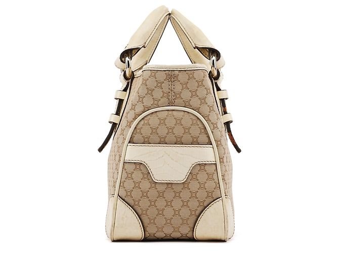 Céline Boogie Tote Bag aus Macadam Canvas beige - Ansicht 2