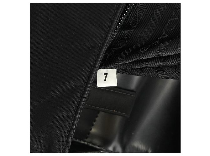 Prada Borsa a tracolla B9230 Black Tessuto Spazzolato Nylon - vista 12