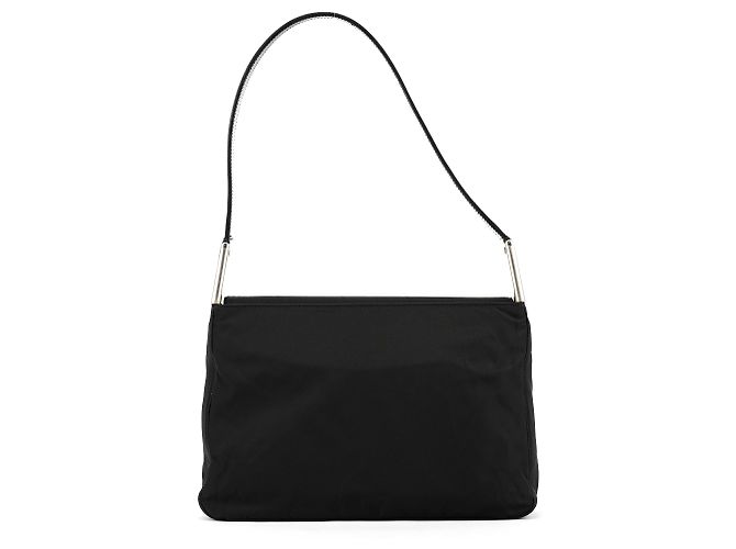 Prada Borsa a tracolla B9230 Black Tessuto Spazzolato Nylon - vista 3
