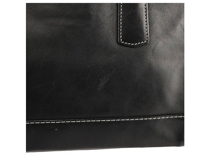 Coach Borsa Tote Madeline Turnlock in pelle nera 12482 - vista 10