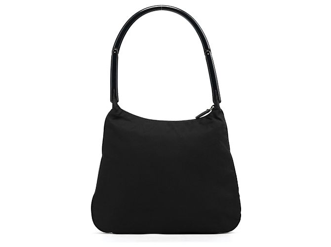 Prada Borsa a tracolla B8370 Black Tessuto Plex Nylon - vista 3