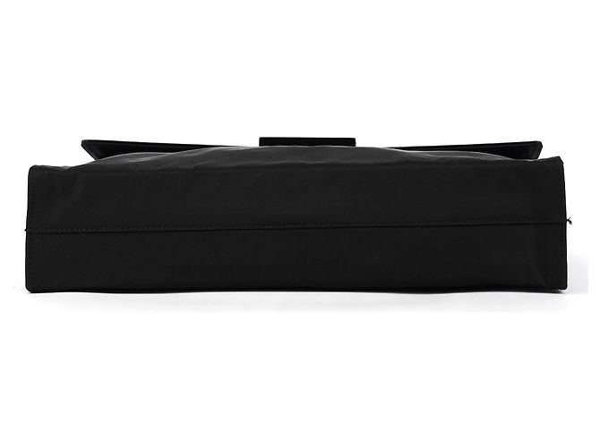 Prada Borsa a mano in nylon Tessuto Spazzolato nera - vista 5