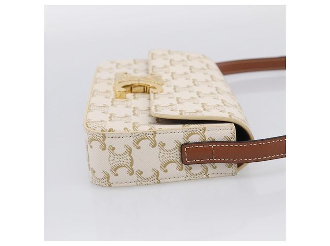 Céline Celine Triomphe East-West Triomphe Coated Canvas - vista 4