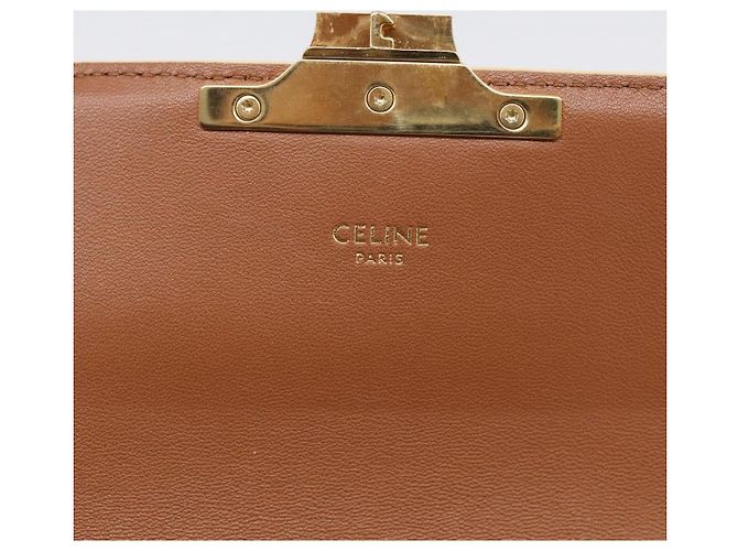 Céline Celine Triomphe East-West Triomphe Coated Canvas - vista 6