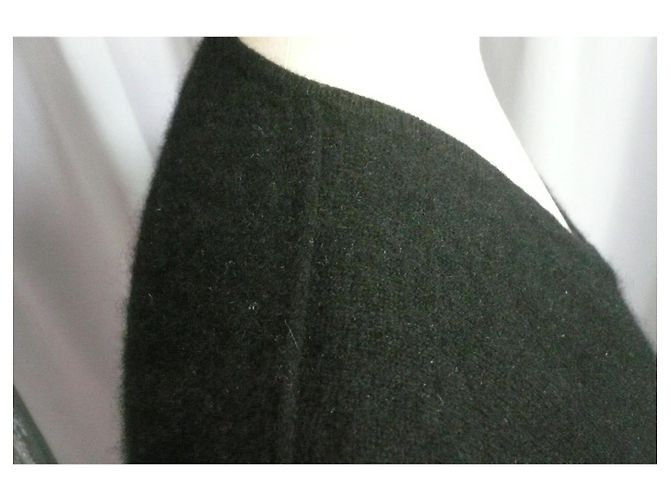 Zadig & Voltaire Peter C schwarzer Kaschmirpullover V-Ausschnitt - Ansicht 5