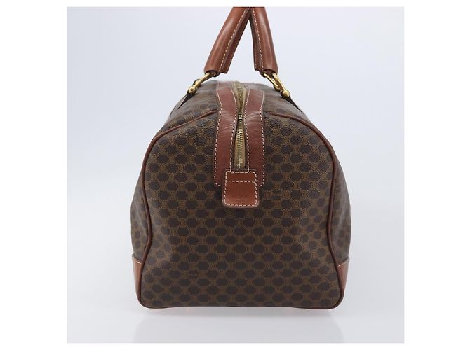 Céline Celine Vintage Duffle Macadam Coated Canvas Large - vue 4