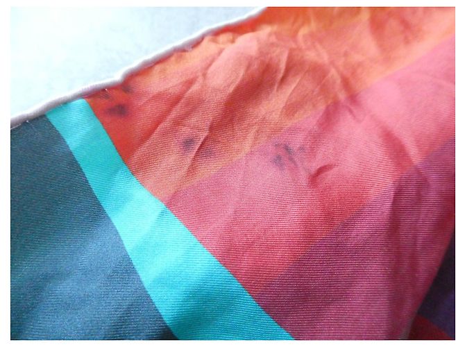 Hermès Carré Marcelina in seta multicolore 140x140 - vista 12